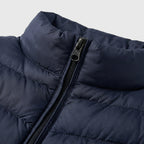 Rivaclo | Homme Gilet Matelassé Sans Manches à Fermeture Éclair | Col Montant