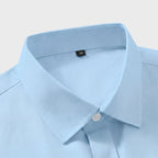 Rivaclo | Homme Chemise Coupe Classique à Manches Longues | À Col