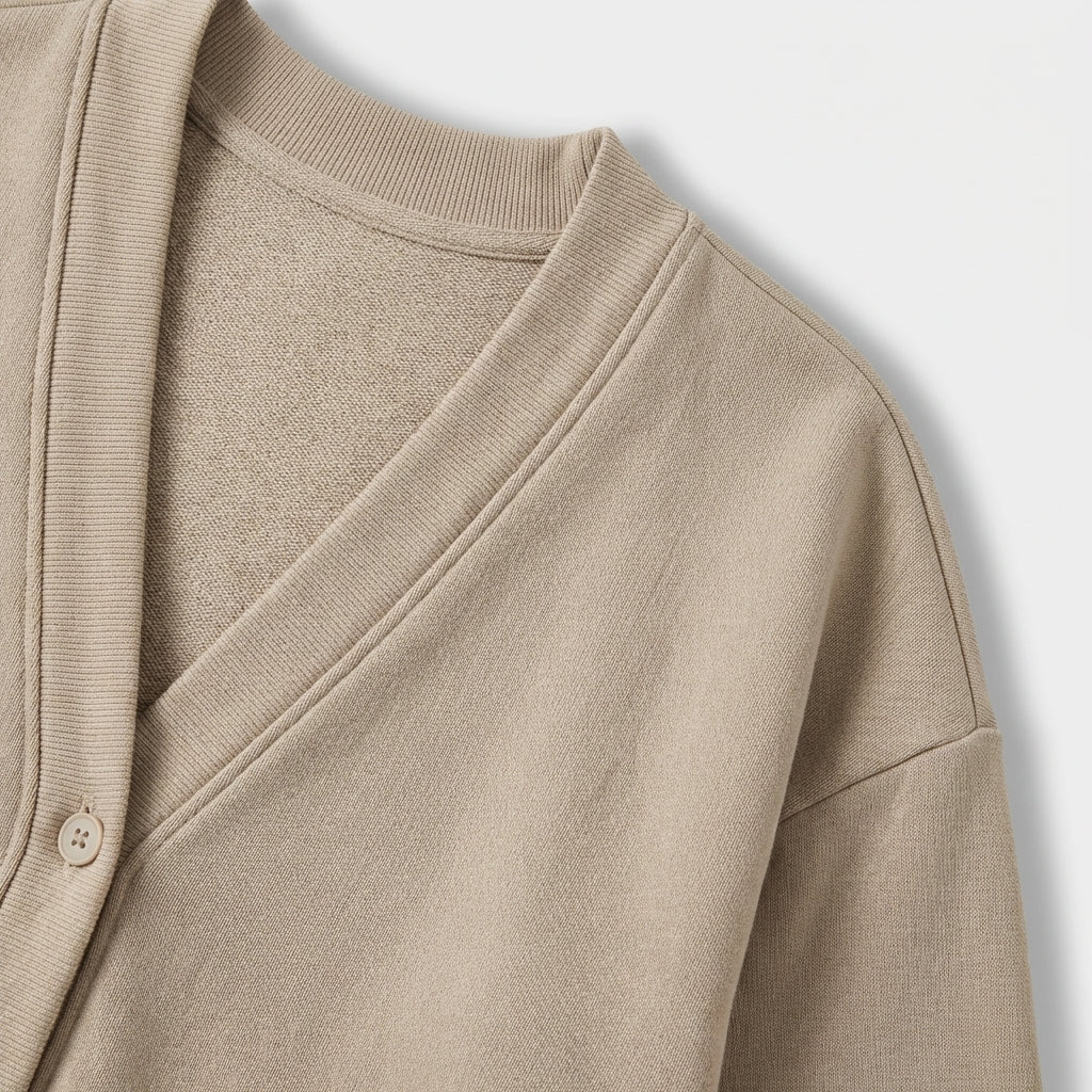 Rivaclo | Femme Cardigan Boutonné à Col V à Manches Longues | Style Décontracté