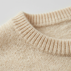 Rivaclo | Femme Pull en Maille à Col Rond à Manches Longues | Coupe Classique