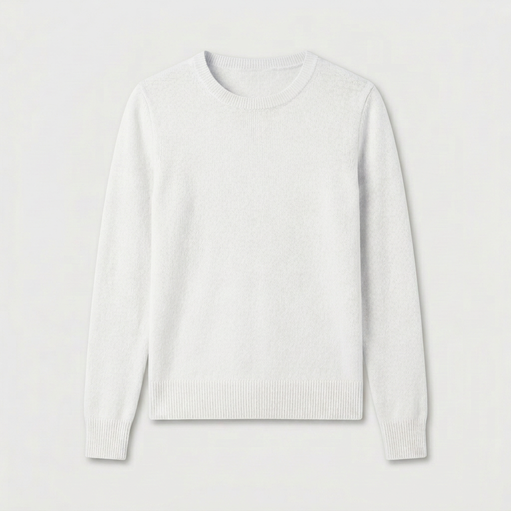 Rivaclo | Femme Pull en Maille à Col Rond à Manches Longues | Coupe Classique