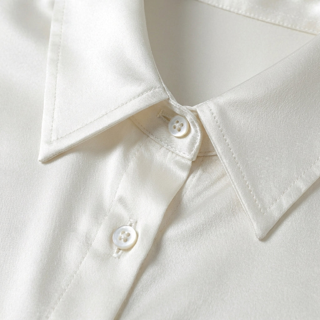 Rivaclo | Femme Chemise à Boutons sur le Devant à Manches Longues | Style Décontracté