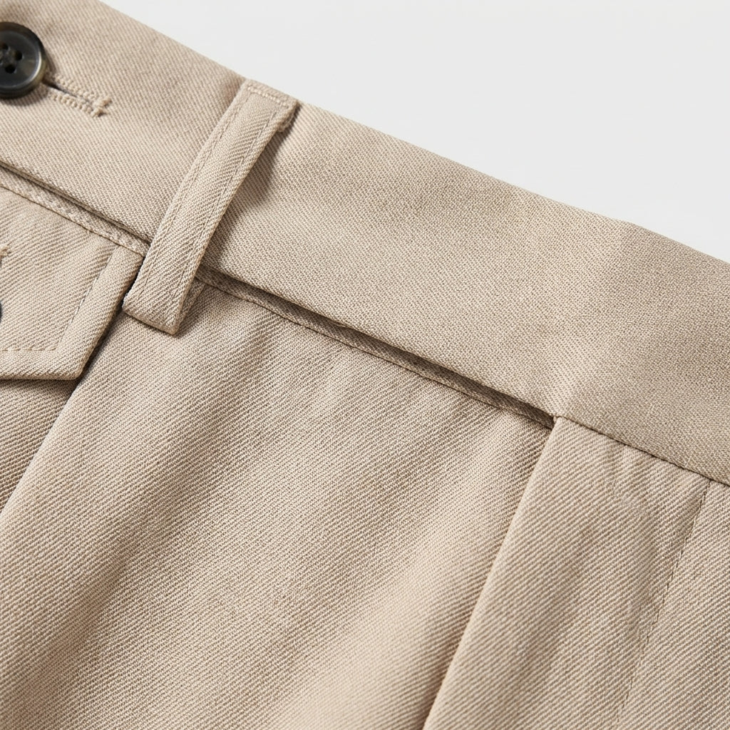 Rivaclo | Homme Pantalon Décontracté à Jambe Droite | Coupe Classique