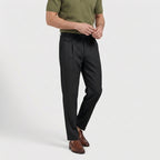 Rivaclo | Homme Pantalon Décontracté à Jambe Droite | Coupe Classique