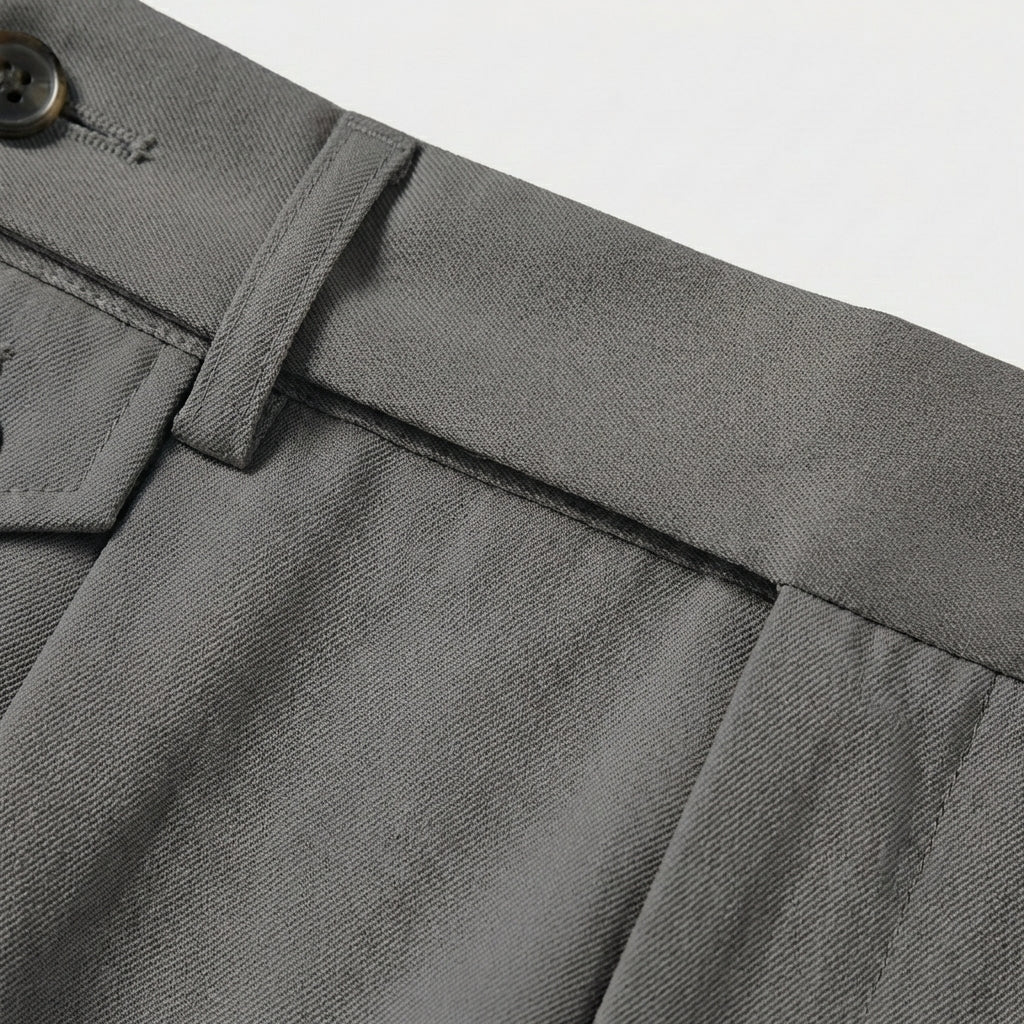 Rivaclo | Homme Pantalon Décontracté à Jambe Droite | Coupe Classique