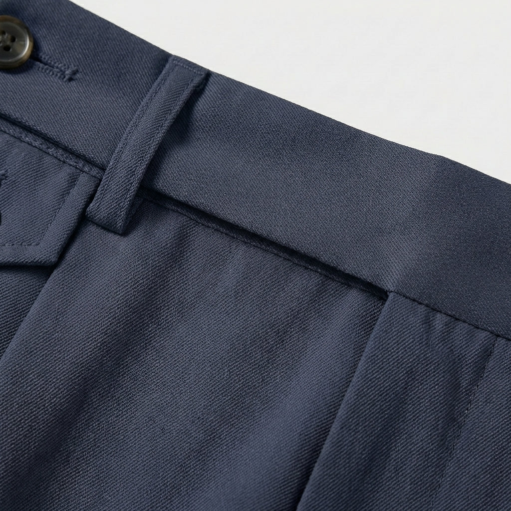 Rivaclo | Homme Pantalon Décontracté à Jambe Droite | Coupe Classique