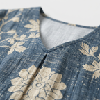 Femme Robe Maxi Florale à Col V | Style Bohème