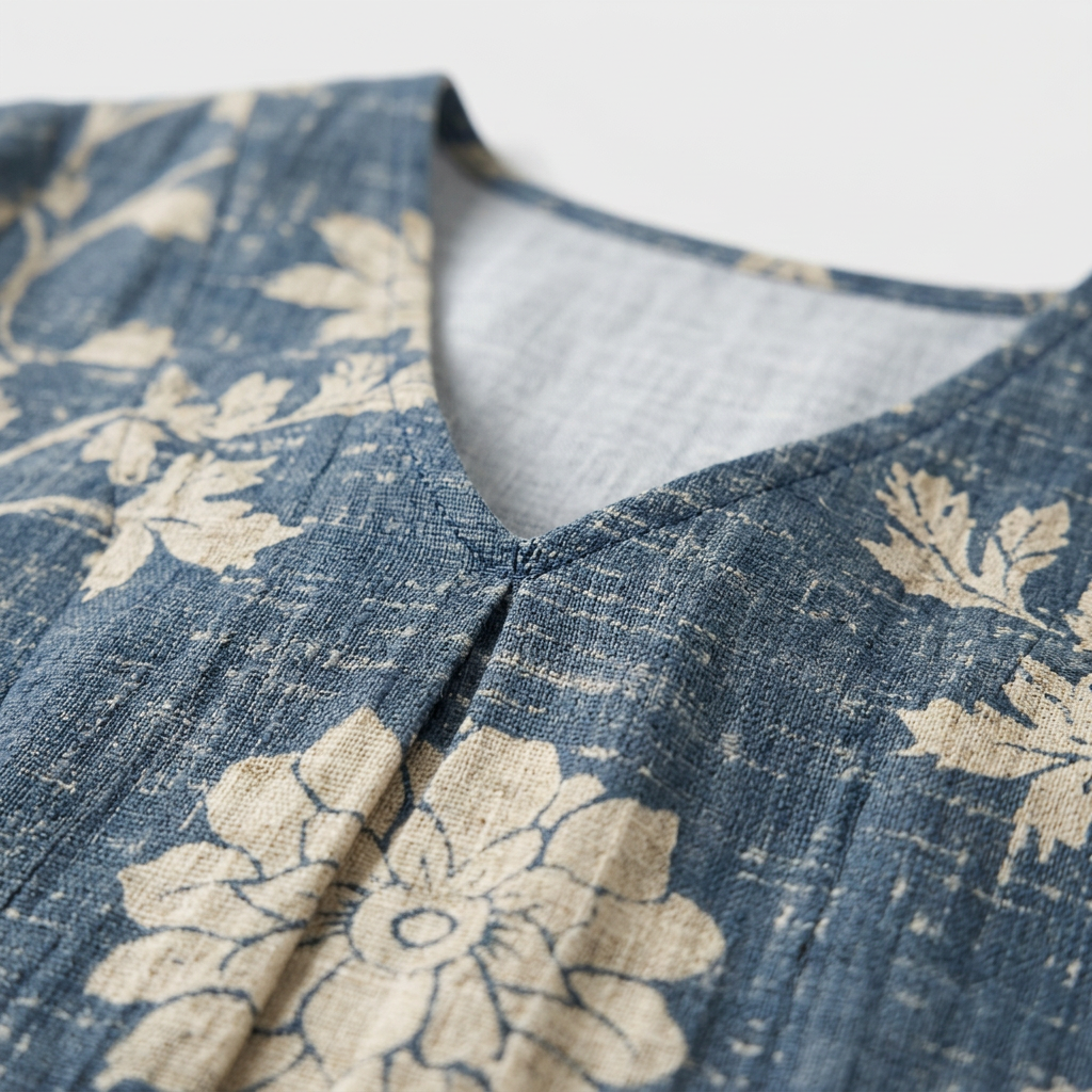 Femme Robe Maxi Florale à Col V | Style Bohème