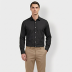 Rivaclo | Homme Chemise Manches Longues à Col – Classique
