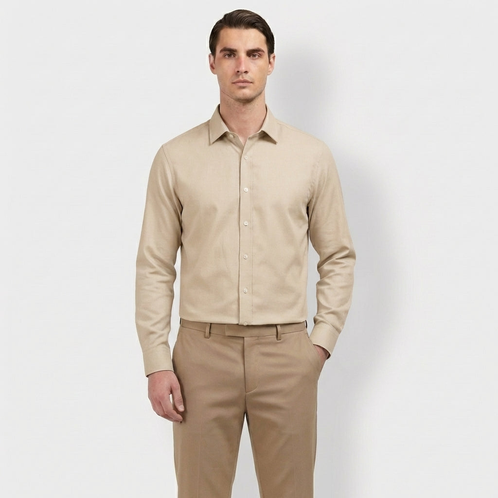 Rivaclo | Men's Long Sleeve Collared Shirt – Classic
