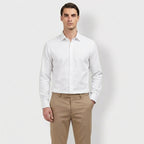 Rivaclo | Homme Chemise Manches Longues à Col – Classique