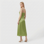 Rivaclo | Femme Robe Brodée à Bretelles Fines – Maxi