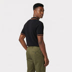 Rivaclo | Homme Polo Manches Courtes Col Zippé – Apparence Moderne Épurée