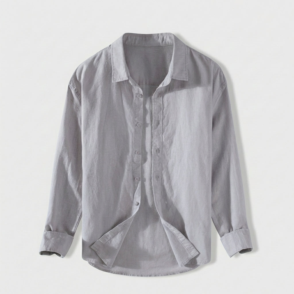 Rivaclo | Homme Chemise Boutonnée Manches Longues – Allure Classique Raffinée