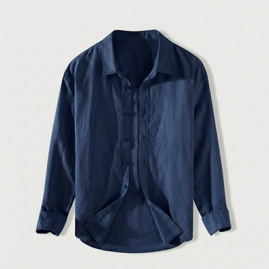 Rivaclo | Homme Chemise Boutonnée Manches Longues – Allure Classique Raffinée