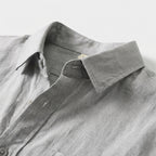 Rivaclo | Homme Ensemble Chemise Manches Longues et Pantalon – Taille Élastique Gris Vert