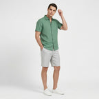 Rivaclo | Men's Short Sleeve Shirt and Shorts Set – Summer Green