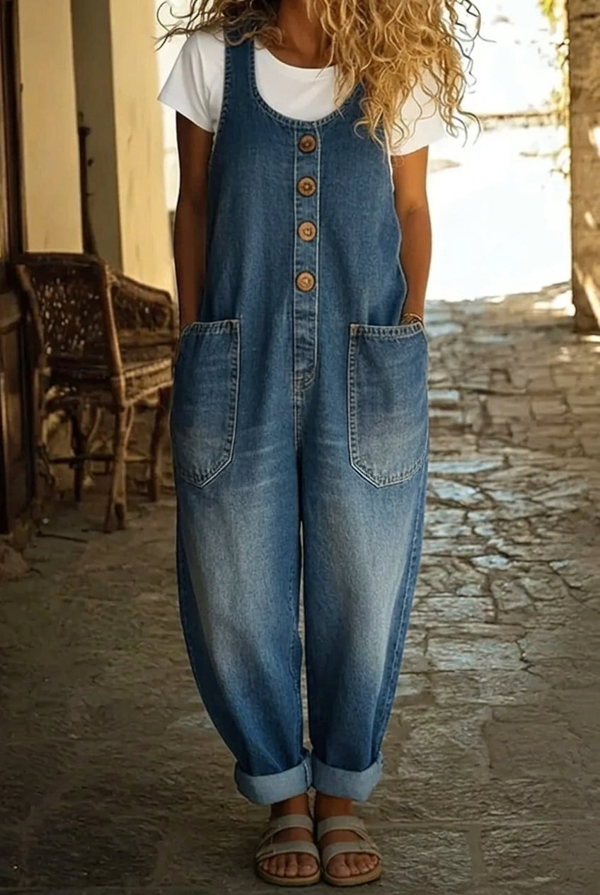 Karine | Salopette Denim Vintage