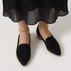 Rivaclo | Women's Slip-On Loafers with Pointed Toe – Sleek Flat Profile