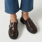 Rivaclo | Women's Slip-On Platform Loafers – Bold Elevated Sole