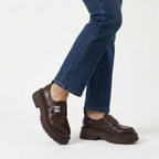 Rivaclo | Women's Slip-On Platform Loafers – Bold Elevated Sole