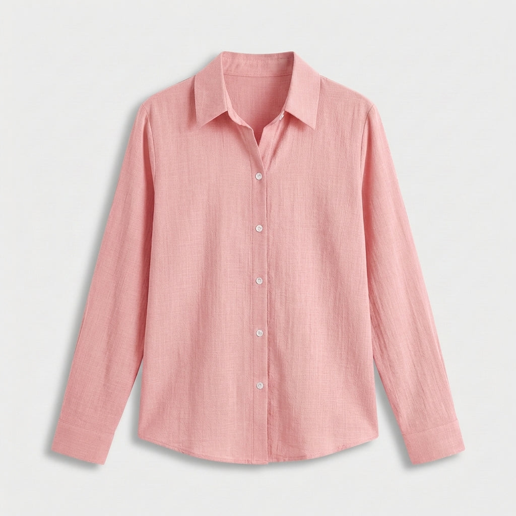Rivaclo | Women's Long Sleeve Button-Up Shirt – Modern Look