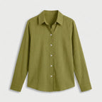 Rivaclo | Women's Long Sleeve Button-Up Shirt – Modern Look