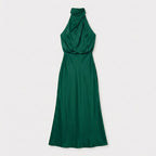 Rivaclo | Femme Robe Sans Manches Col Haut – Silhouette Maxi