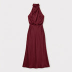 Rivaclo | Femme Robe Sans Manches Col Haut – Silhouette Maxi