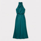 Rivaclo | Femme Robe Sans Manches Col Haut – Silhouette Maxi