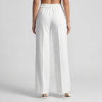 Rivaclo | Women's High-Waisted Straight Leg Pants – Clean Fitted Cut