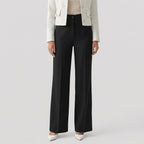 Rivaclo | Women's High-Waisted Straight Leg Pants – Clean Fitted Cut