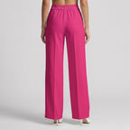 Rivaclo | Women's High-Waisted Straight Leg Pants – Clean Fitted Cut