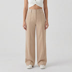 Rivaclo | Women's High-Waisted Wide Leg Pants – Loose Fit
