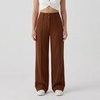 Rivaclo | Women's High-Waisted Wide Leg Pants – Loose Fit