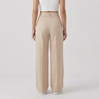 Rivaclo | Women's High-Waisted Wide Leg Pants – Loose Fit