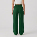 Rivaclo | Women's High-Waisted Wide Leg Pants – Loose Fit