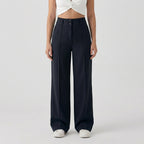 Rivaclo | Women's High-Waisted Wide Leg Pants – Loose Fit