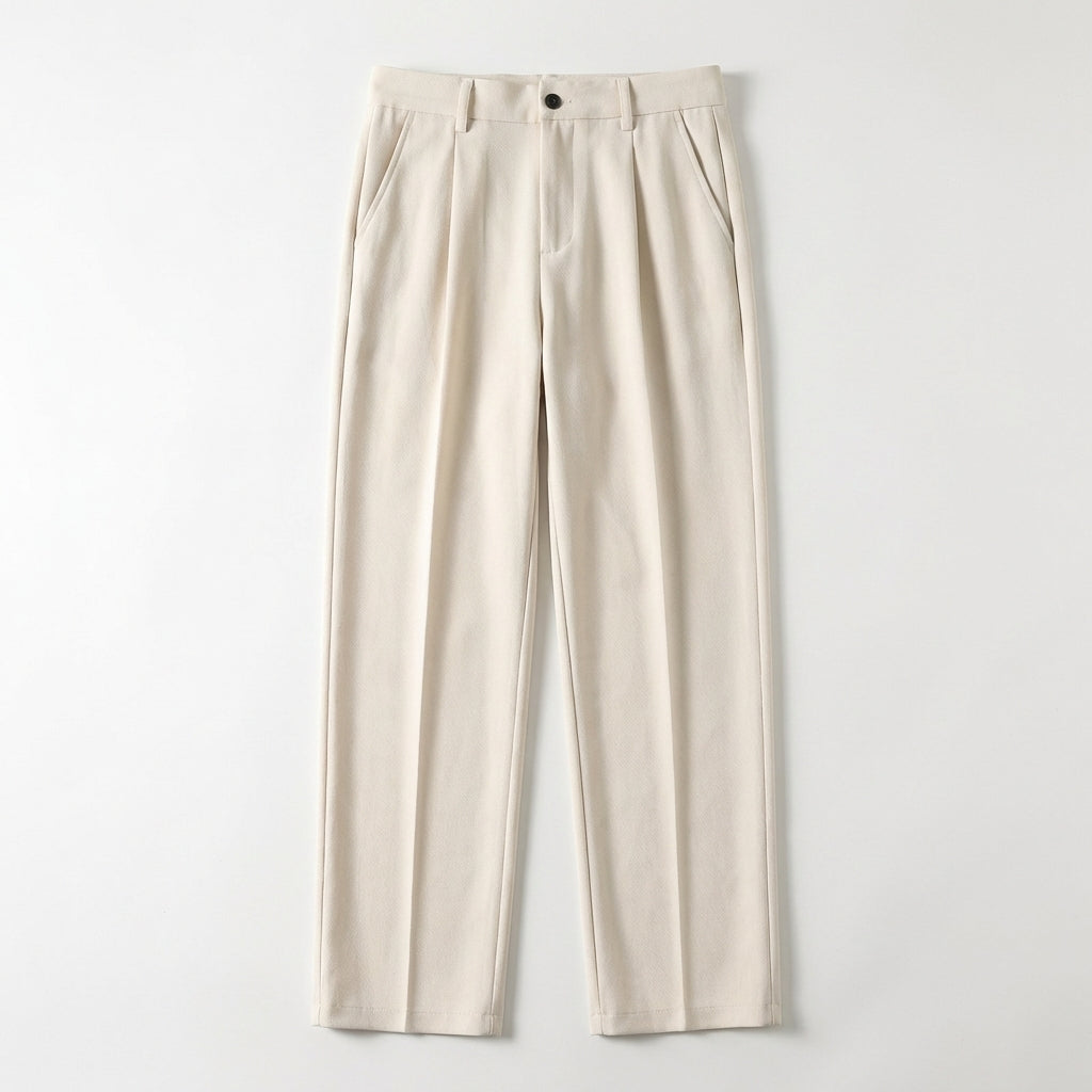 Rivaclo | Men's Straight Leg Trousers – Relaxed Everyday Fit
