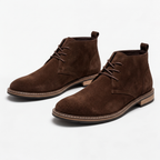 Rivaclo | Bottines Chukka Homme en Cuir – Style Rétro à Lacets