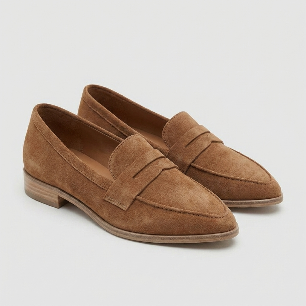 Rivaclo | Women's Slip-On Loafers with Pointed Toe – Sleek Flat Profile