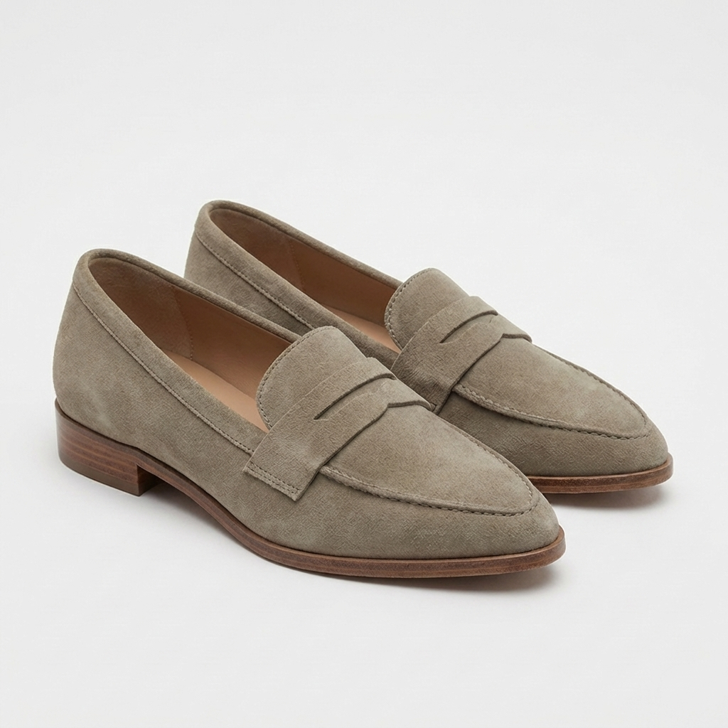 Rivaclo | Women's Slip-On Loafers with Pointed Toe – Sleek Flat Profile