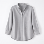 Rivaclo | Women's Long Sleeve Striped Shirt – Classic Collar