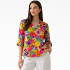 Rivaclo | Women's Long Sleeve Striped Shirt – Classic Collar