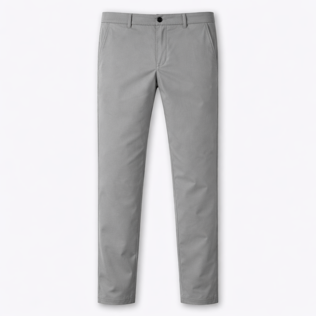 Rivaclo | Men's Slim Fit Trousers – Clean and Refined Finish