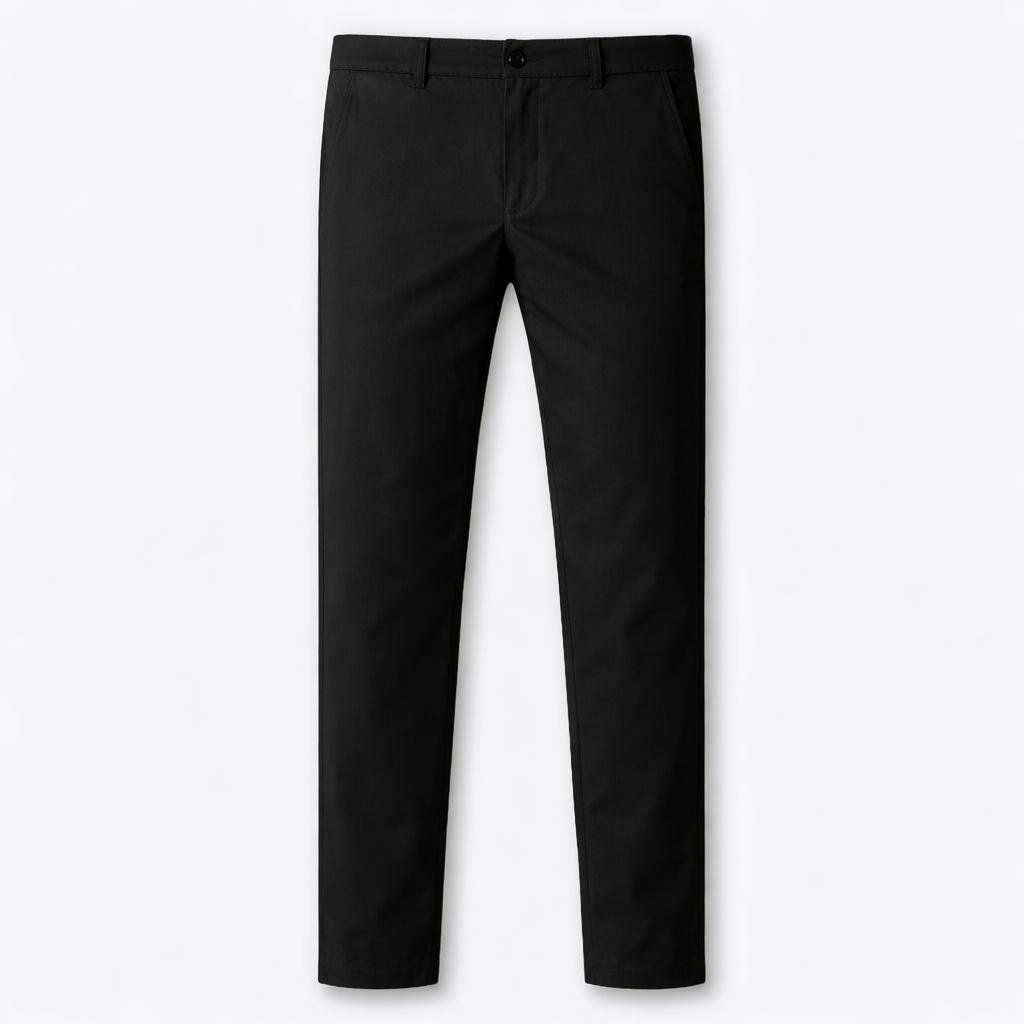Rivaclo | Men's Slim Fit Trousers – Clean and Refined Finish