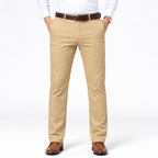 Rivaclo | Men's Slim Fit Trousers – Clean and Refined Finish
