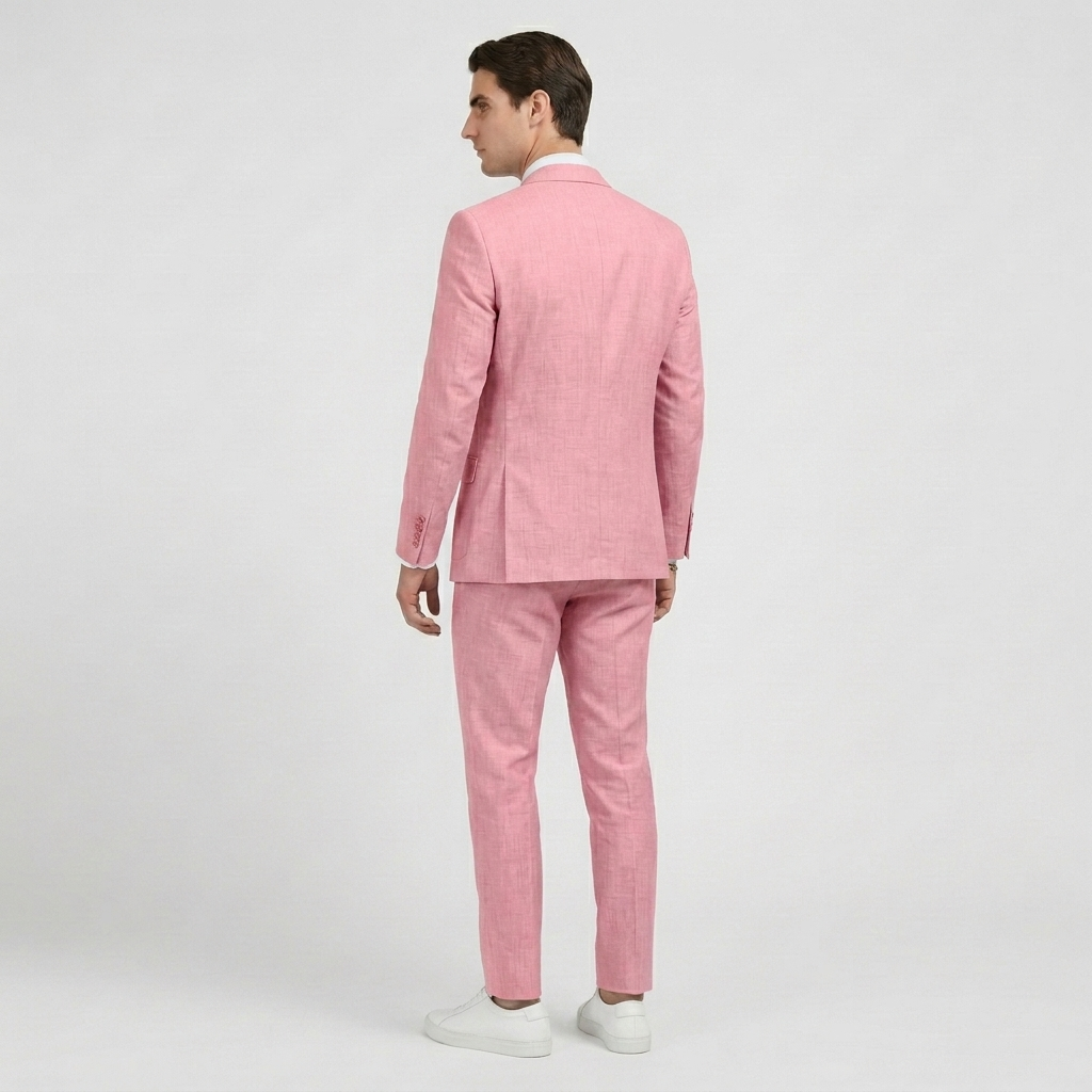 Rivaclo | Men's Slim Fit Formal Suit – Long Sleeve Set