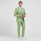 Rivaclo | Men's Slim Fit Formal Suit – Long Sleeve Set