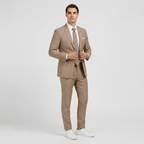 Rivaclo | Men's Slim Fit Formal Suit – Long Sleeve Set
